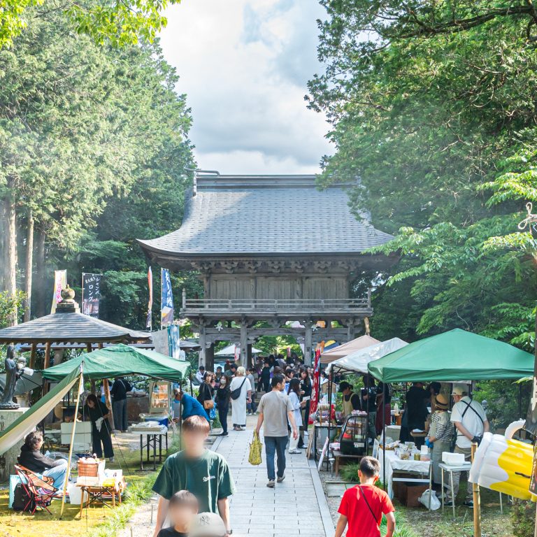 新しい！歴史深いお寺でマルシェイベント「雲樹寺」